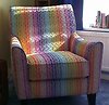 About Me. small rainbow chair